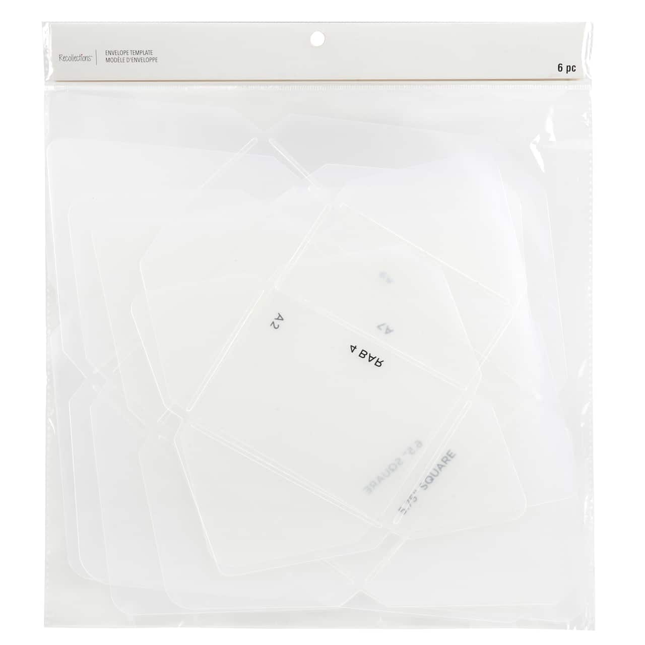 Envelope Templates by Recollections™, 6ct.